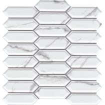 ELEGAN - 4X1/11X11, CALACATA, MATTE